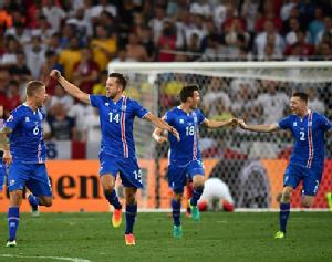 Iceland pulled off a massive soccer upset on Monday